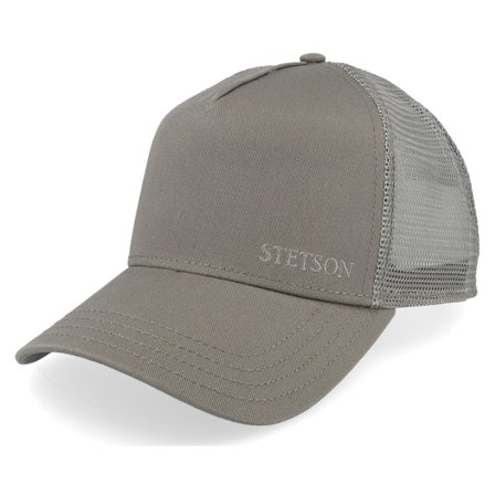 Stetson - Vert trucker Casquette - Cotton Olive Trucker @ Hatstore