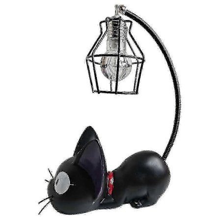 2025 Resin Cat Lampe, Kreativ Kiki Natlampe til Hjemmet eller Skrivebordet[D]