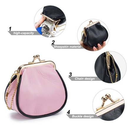 IC Läder Creative käsintehty laukku Mini säilytyskotelo kolikkolaukku