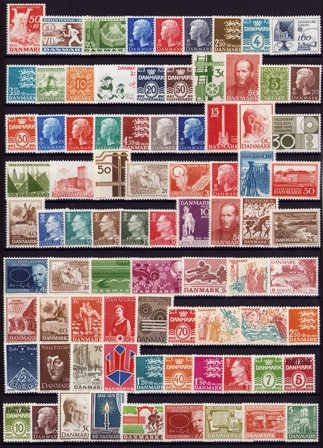 Danmark 1913-1982 - Postfrisk