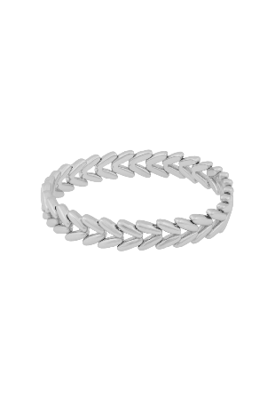 SNÖ of Sweden Liddy Elastic Brace Armband Dam Silver ONESIZE