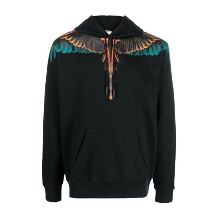 Marcelo Burlon Hoodies Sort, Herre