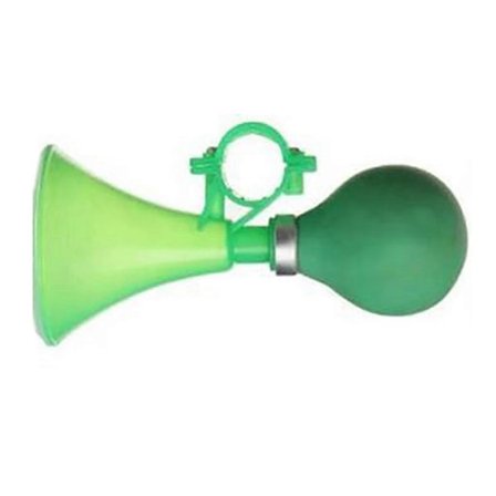 Cykelklokker Lufthorn Børn Tuta Alarm Cykelklokker Trompet til Cykling_Billige gaver Grøn