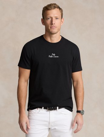 Polo Ralph Lauren Classic Fit Logo Jersey T-Shirt - Black - S