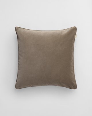 GANT - Fløyelspute grey