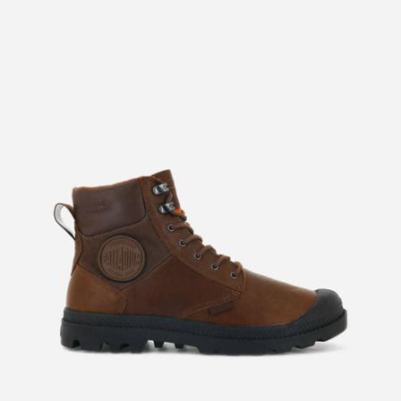 Palladium, Lace-up Boots Bruin, Heren, Maat:43 EU