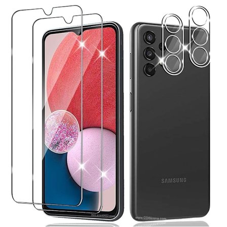 Galaxy A15 4G/5G Skärmskydd & Kameralinsskydd Tunt men tåligt skydd