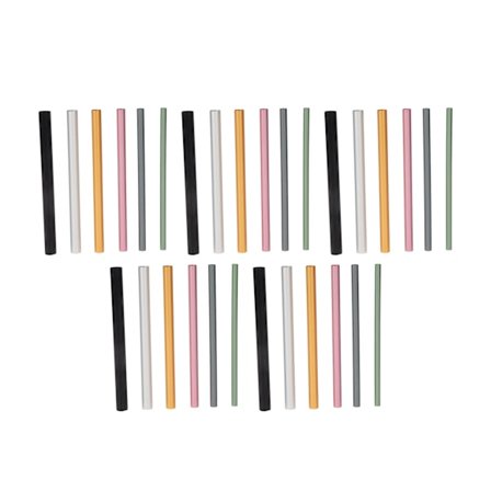 5 Laatikkoa Akryyli Kynsien C-Käyrän Muotoilutikkuja Alumiinia UV-Geelin Kynnenkärjen Muotoilutikku Putki Kynnen Pidennys