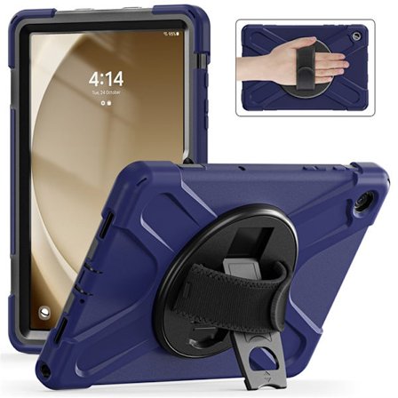 Mobilskal till Galaxy Tab A9 Plus Silikon Rotary Kickstand