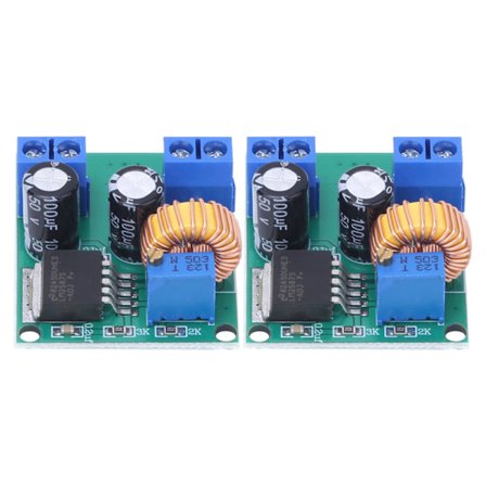 2 kpl Boost-moduuli Säädettävä DC Muuttuva Jännite Step Up Muunnin 3~35V - 4~40V