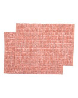 Dækkeservietter Sandra 2-pak Rust