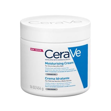 CeraVe Crema Corpo Idratante Pelle Molto Secca 454g