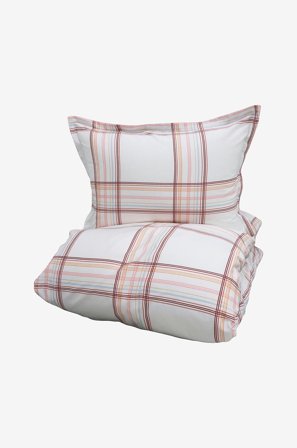 Borås Cotton - Sängyn setti Diego - Roosa - Pussilakanasetit - 150X210 - - Homeroom