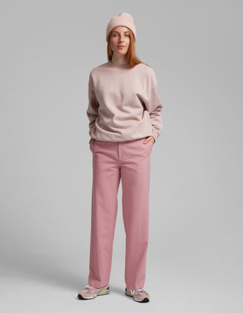 Organic Oversized Crew - Sandstone Orange M