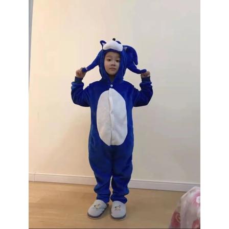 Cosplay Pelit Puvut Rekvisiitta Syksy ja Talvi Flanelli One Piece Pyjama Anime Vaatteet Hupulliset Kotivaatteet Aikuiset Lapset 95-110cm