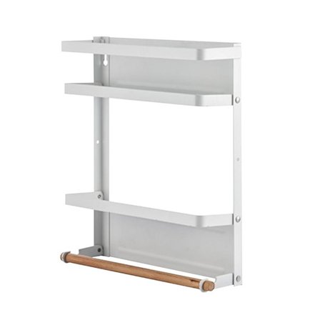 Magnetisk Opbevaringshylde med To Hylder