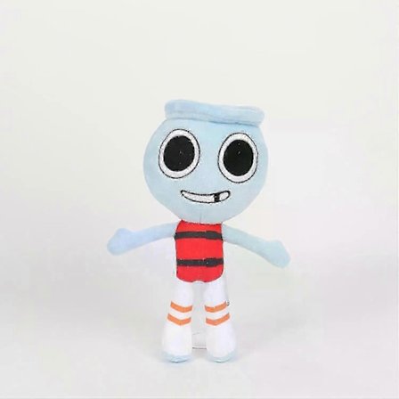 Gaibosi Dandy's World pehmolelut Söpö Dandy World Scrap täytetty nukke Kauhupeli Goob Pebble pehmolelu Pehmeä tyyny Lasten joululahja - Täydellinen