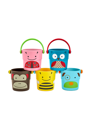 Skip Hop Zoo Badleksak Hinkar Uggla med Vänner Babyleksaker Unisex ONESIZE