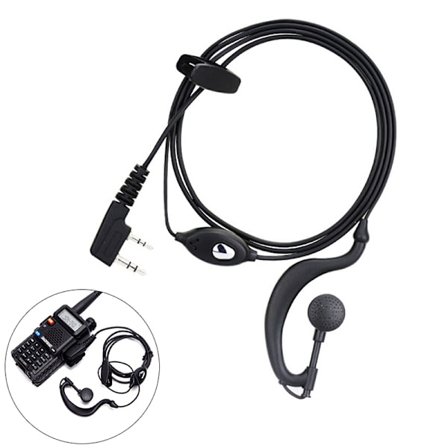 Two Way Ham Radio Earpiece -kuulokkeet BaoFeng UV5R -sarjan Wal
