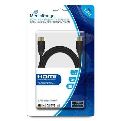 MediaRange HDMI-kabel med Ethernet - 3 m