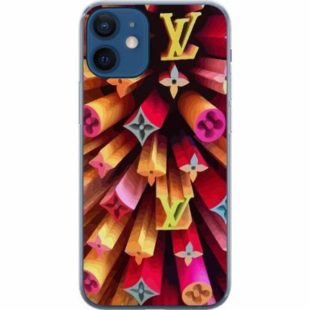 Apple Iphone 12 Mini Genomskinligt Skal Lv Christmas