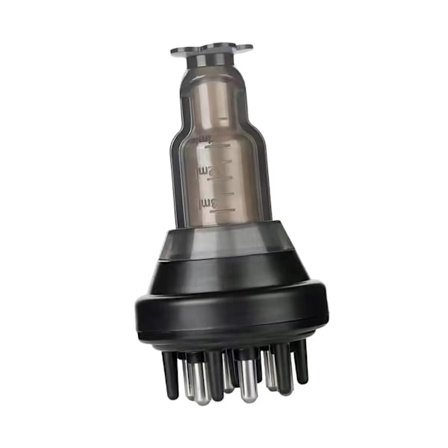 5ml Applikatorkam för Huvud och Axel Resor Hemma Flytande Hårkam Bekväm Flera Funktioner