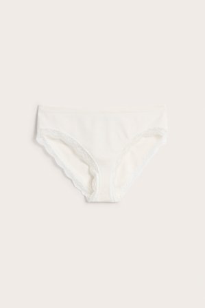 Kappahl | Saumattomat brief-alushousut | Luonnonvalkoinen