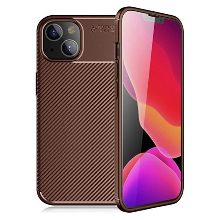 Carbon Shield iPhone 13 Mini skal - Brun
