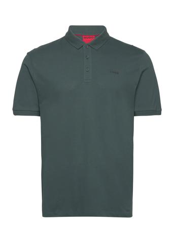 Donos222 Polos Short-sleeved Kakigrønn HUGO*Betinget Tilbud