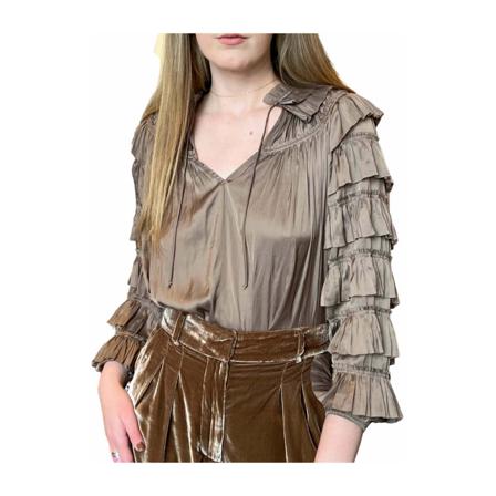 Ulla Johnson Blouses beige, Dam, Dam, Storlek: L
