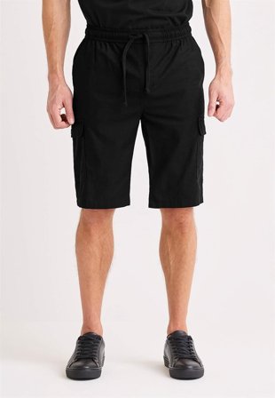 Cellbes of Sweden - Cargoshorts med flera fickor - svart - för herrar - 6XL