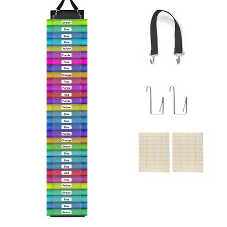 Vinyl Rulleholder med 2 Kroge Holdbar Klud Vinyl Rulleholder Hobbyrum