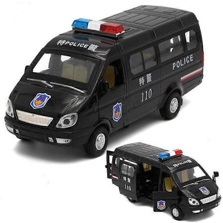 Uusi seos vetää takaisin 1:32 ambulanssi pakettiauto malli, paloauto lelut, lasten pakettiauto lelut, simulointi ääni ja valo Lelut Autot