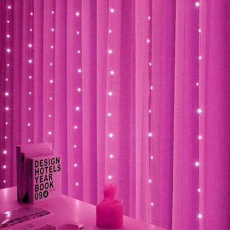 6x3M Nyårsgirlang LED Gardingirlang på Fönstret USB Festoon Fairy Lights med Fjärrkontroll Led Ljus Juldekoration