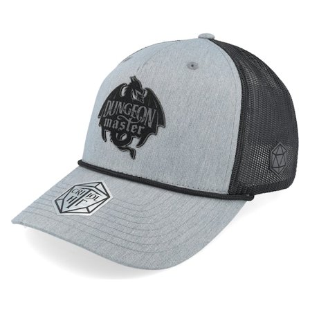 Critiql Hit - Grigio trucker Cappellino - Dungeon Master Grey/Black/Black Rope Trucker @ Hatstore