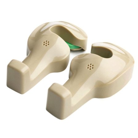 Auton takaistuimen koukku niskatuen ripustin BEIGE