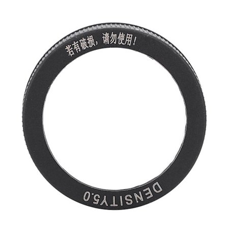 50mm Professionelt Astronomisk Teleskop Objektivlinse Film Lås Solfilter 5.0
