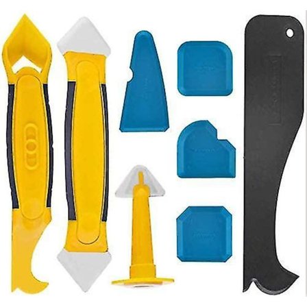 Silicone Fugetværktøjssæt Pro Tætning Værktøjer Skraber Fjerningsværktøj