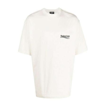 Balenciaga, T-Shirts Biały, Mężczyzna, Rozmiar: M