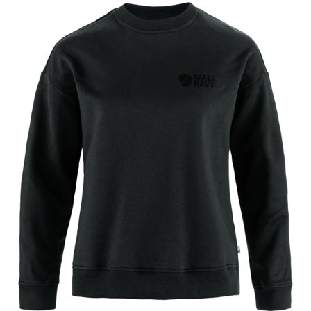 Fjällräven Women's Classic Sweater in Black | Size: 2XS, Organic Cotton