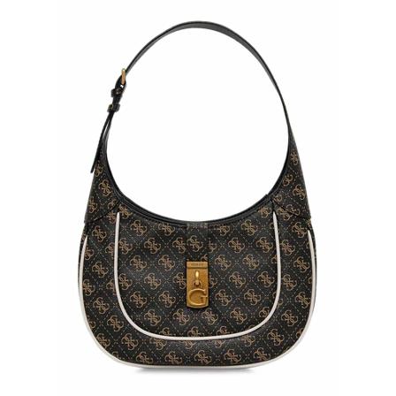 Guess shoulder Tas , Bruin , Dames , Maat: ONE Size Schoudertassen