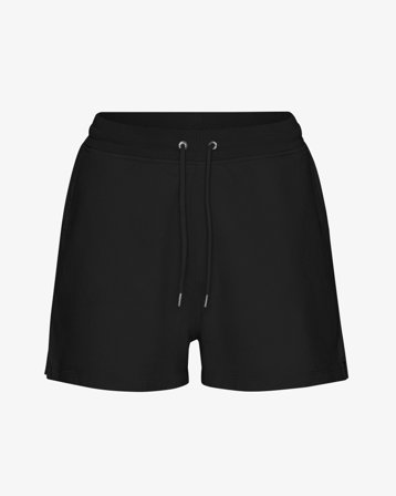 Women Organic Sweatshorts - Deep Black XL