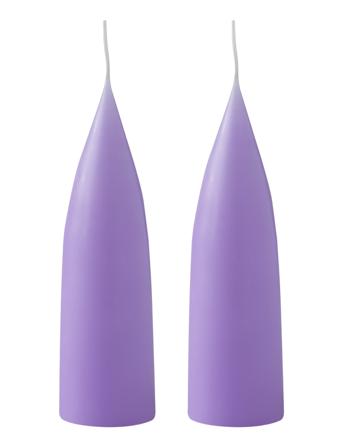 Hand Dipped C -Shaped Candles, 2 Pack Home Decoration Candles Block Candles Lilla Kunstindustrien