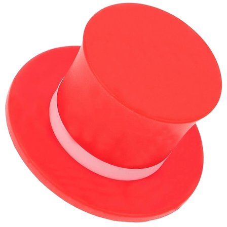 Silikone Flaskeprop Sjov Hat Formet Flaskeprop Vinflaske Saver Champagne Prop