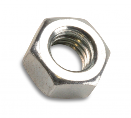 Heco 9605134 Sekskantmutter M6M, galvanisert M8, 25-pakning, Innfesting