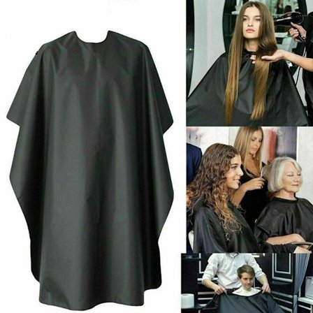 Vuxen Frisör Cape Gown Frisörsalong Cover Grooming Förkläde Un