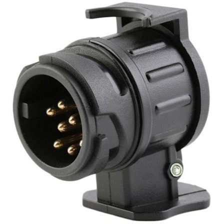 Adapter för släpvagn med 13 till 7 stift, minikoppling, adapter, omvandlare