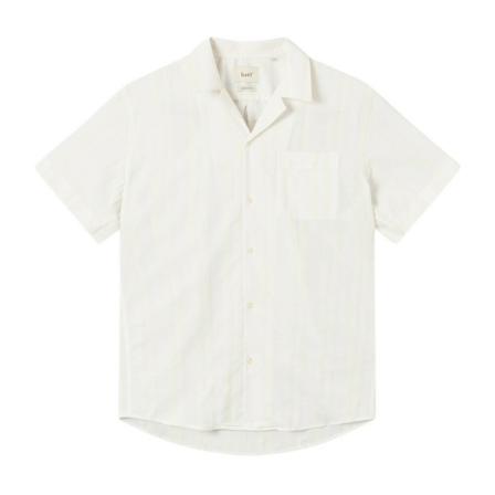 Forét, Twig Shirt Wit, Heren, Maat:M