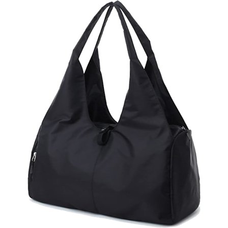 Sports Bag(Svart), Treningsbag med skofach for treningsbag