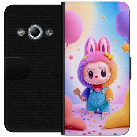 Kompatibel Tegnebogsetui til Samsung Galaxy Xcover 3 Vinyl monster figur kanin med nøglering